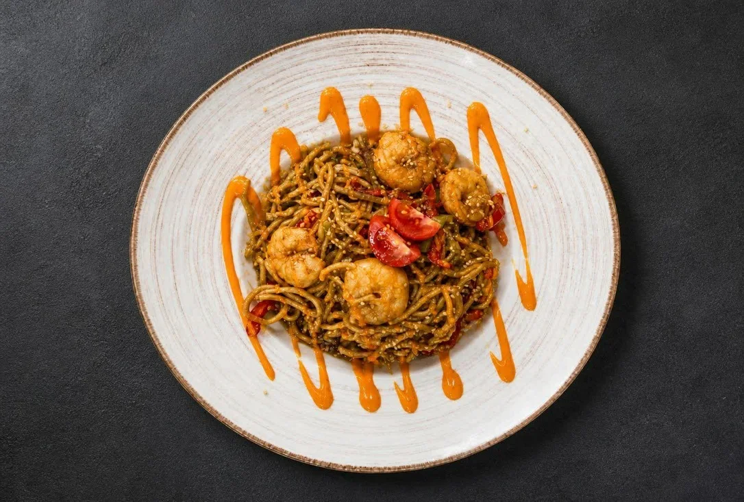 Karidesli Noodle